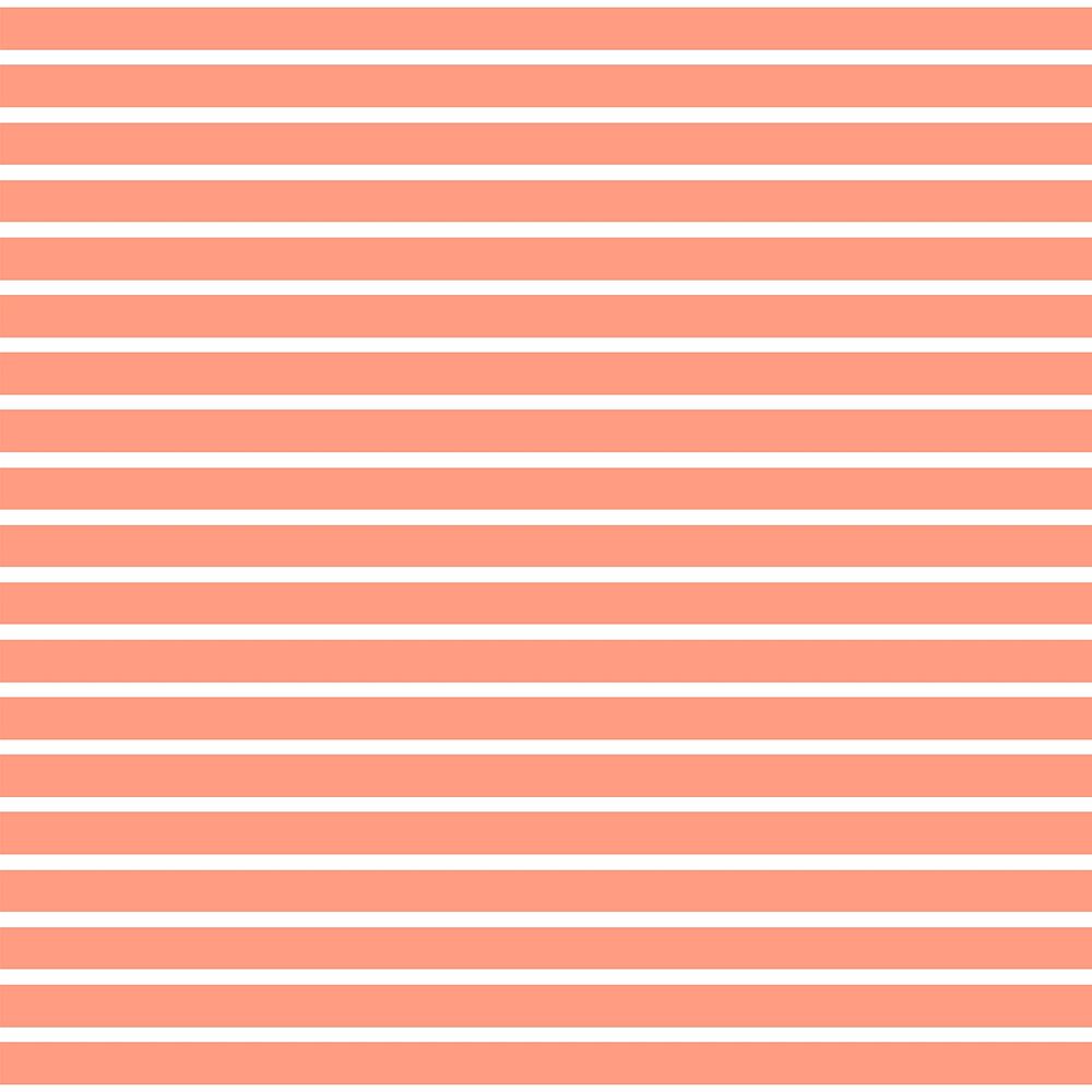 Pastel orange seamless striped pattern vector