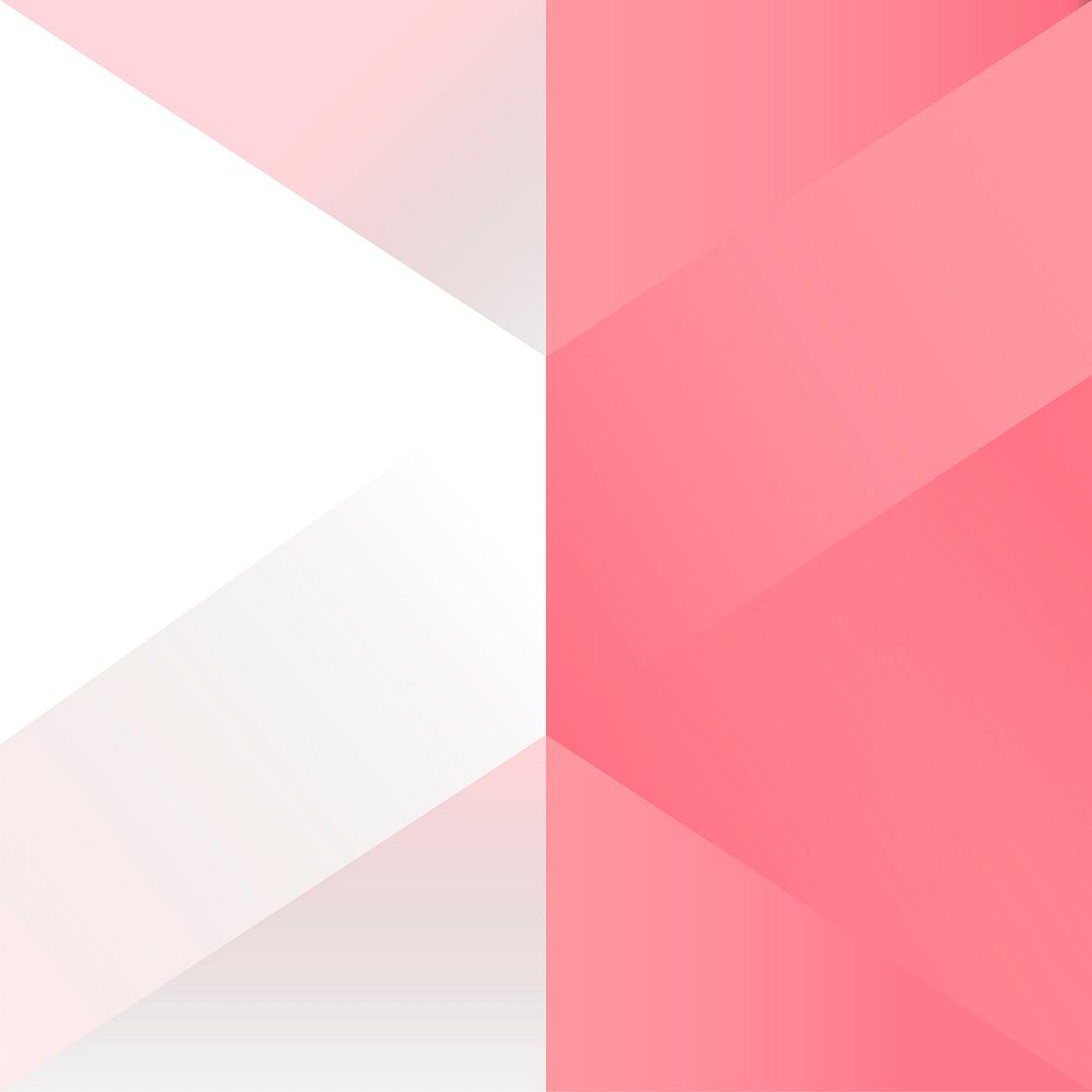 Pink geometrical background design vector