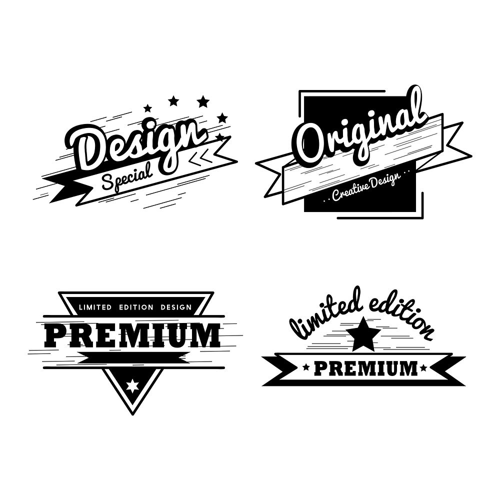 Premium quality badge vector set | Premium Vector - rawpixel