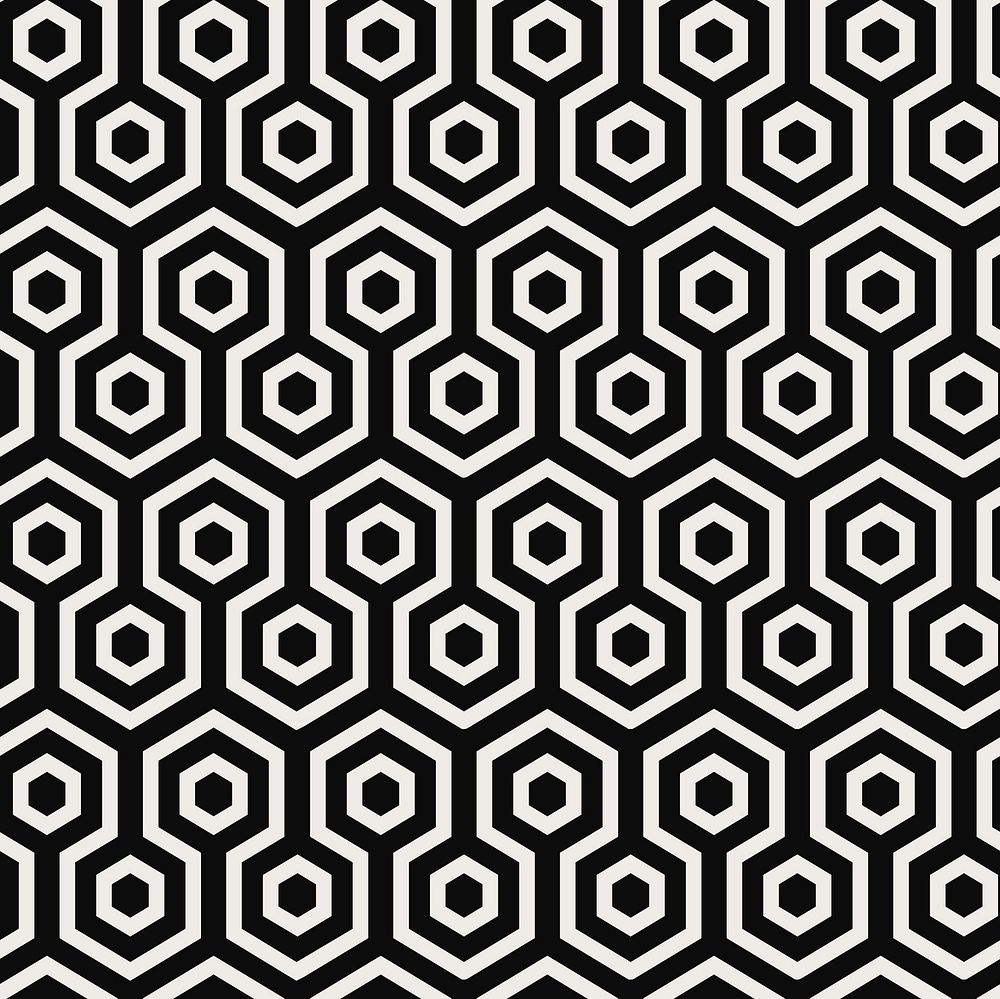 Seamless Japanese pattern with tortoiseshell motif vector