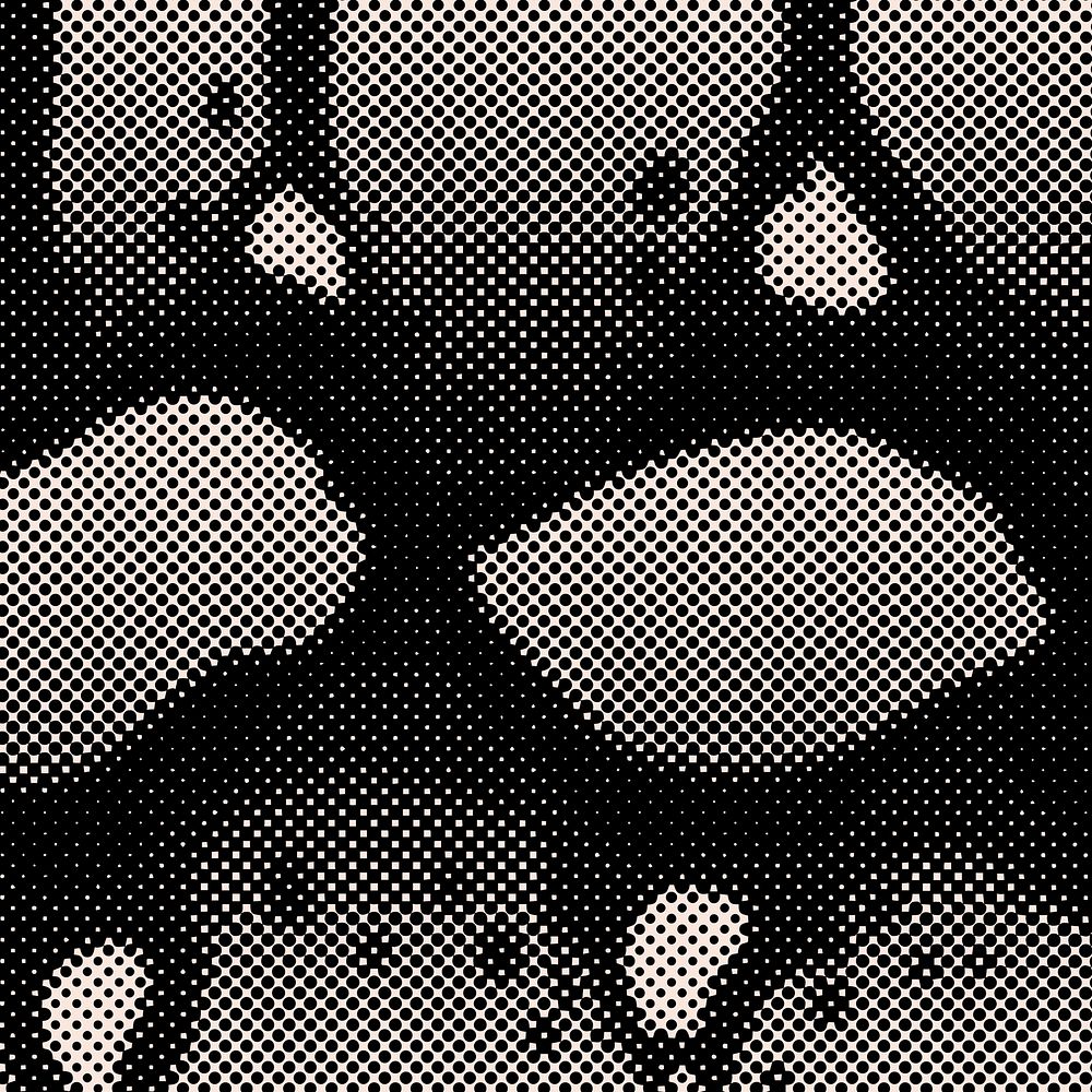 Black and beige halftone background vector