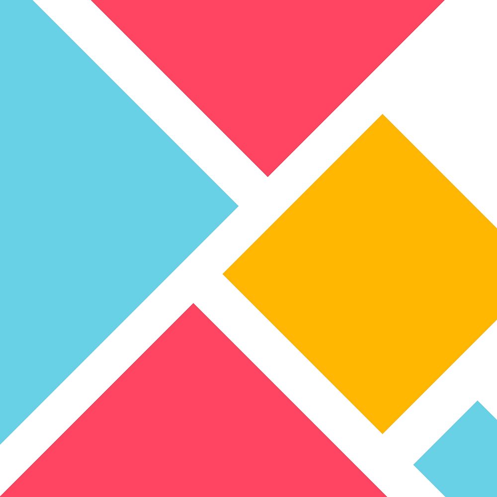 Colorful Swiss graphic design pattern
