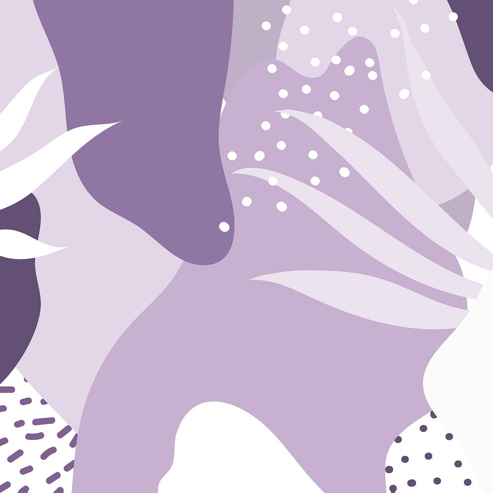 Purple and white Memphis design pattern vector