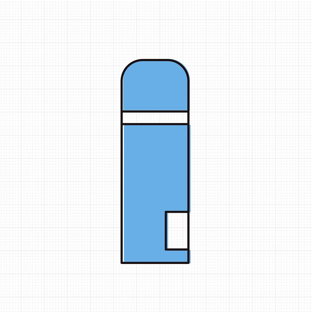 Vector of water container icon