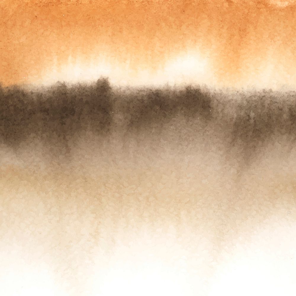Abstract brown watercolor stain texture