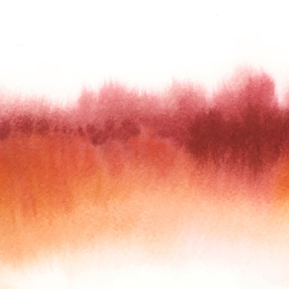 Abstract red watercolor stain texture