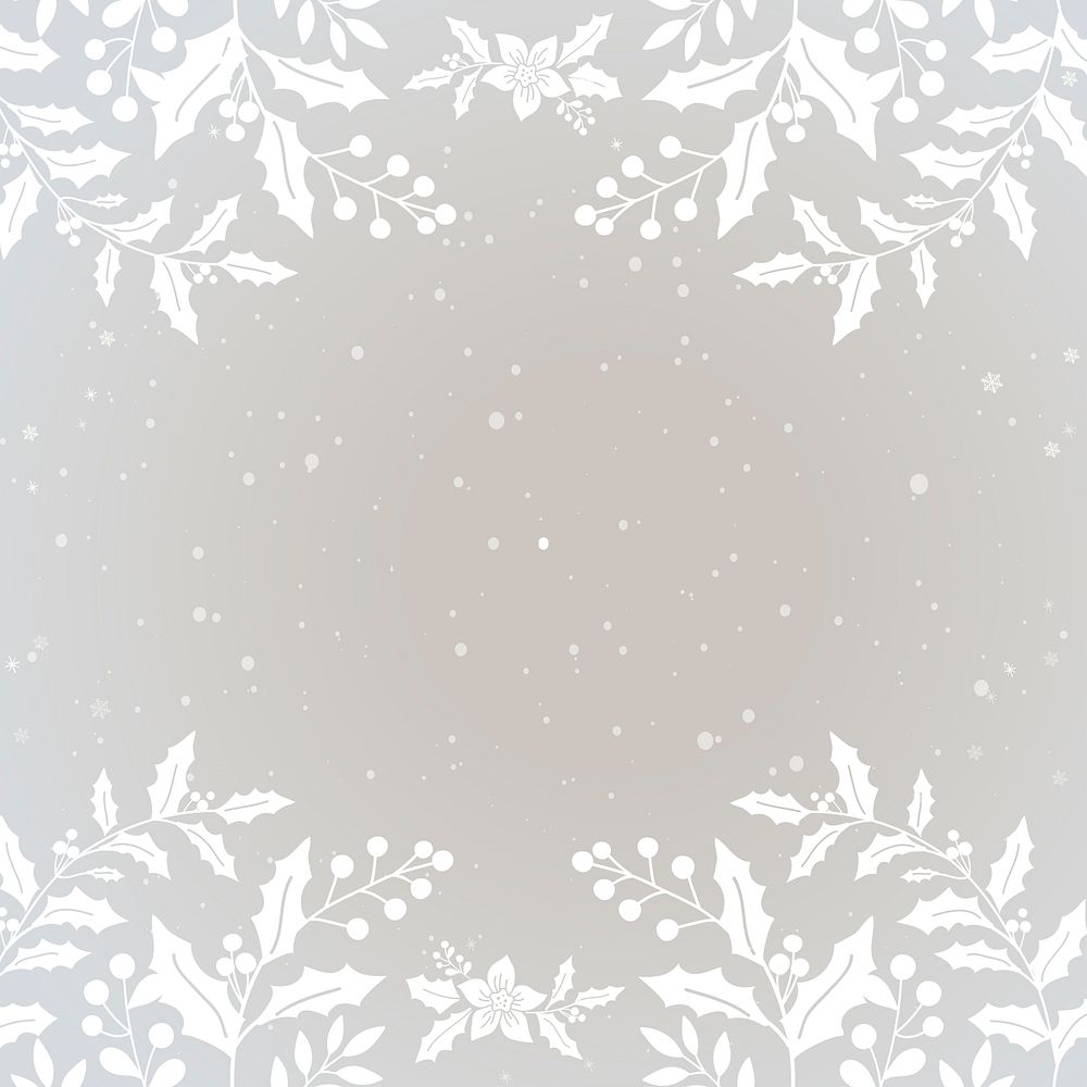 Blank Christmas design space vector