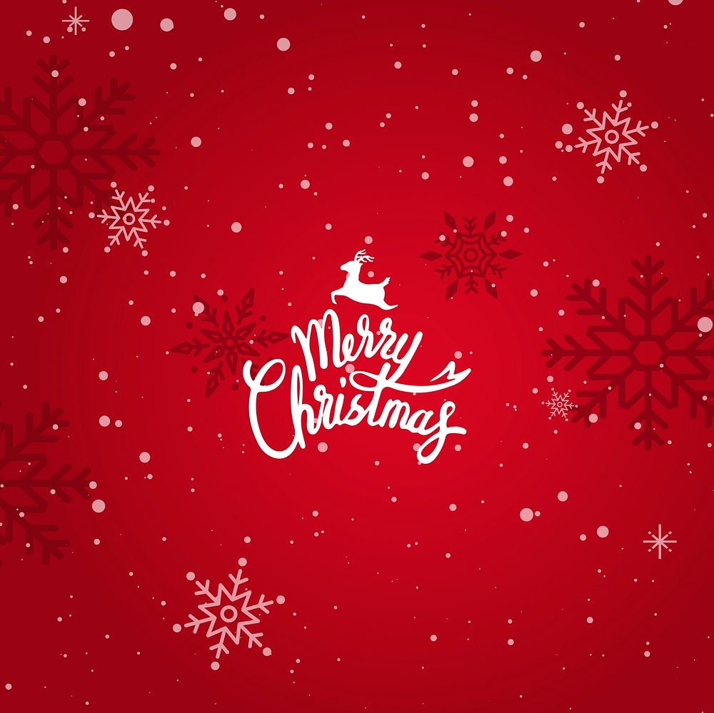 Merry Christmas winter holiday background vector