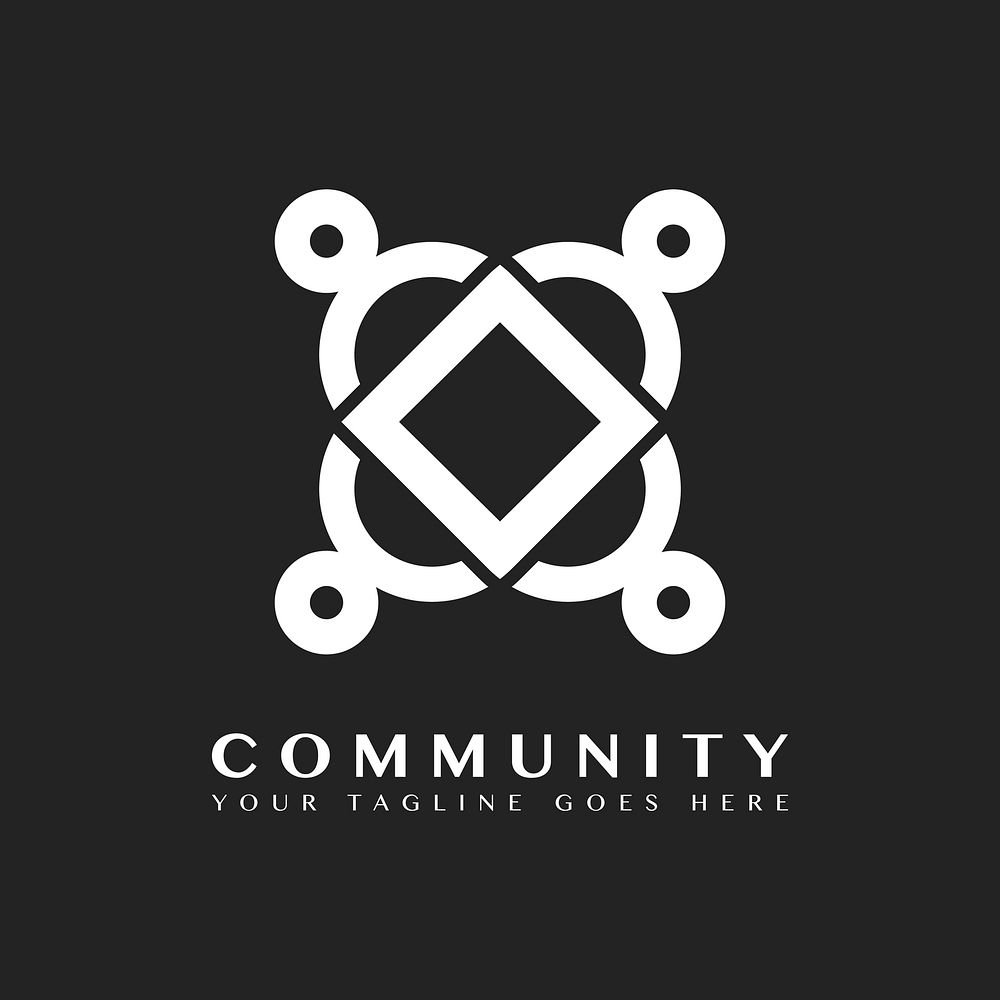 Community Branding Logo Design Sample Free Vector Rawpixel