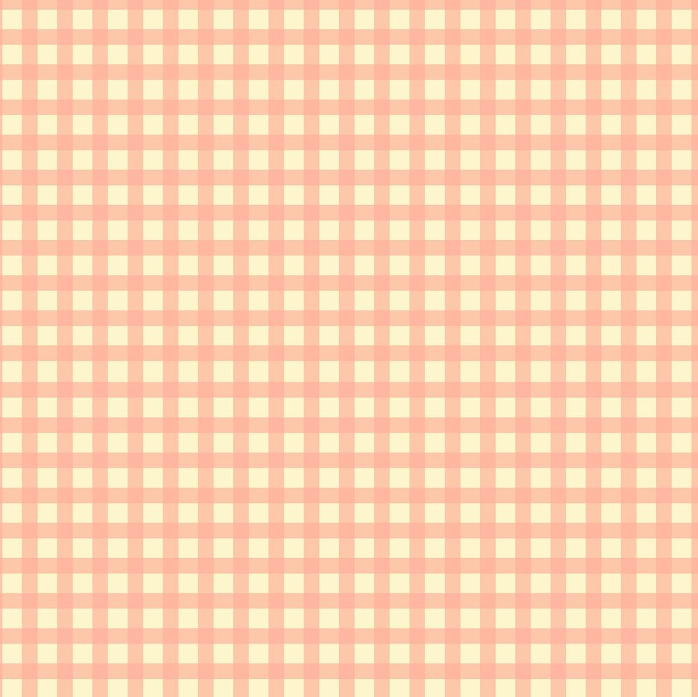 Yellow checkered pattern seamless background vector