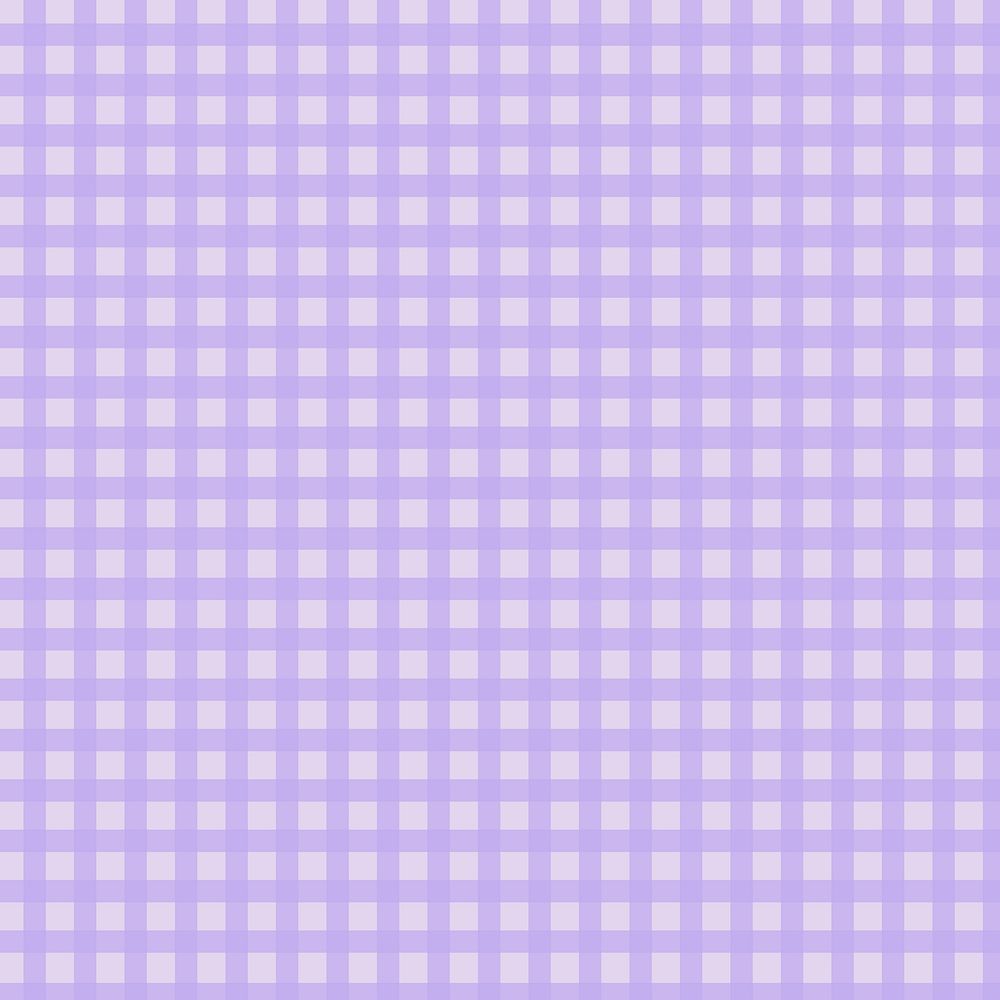 Purple checkered pattern seamless background vector