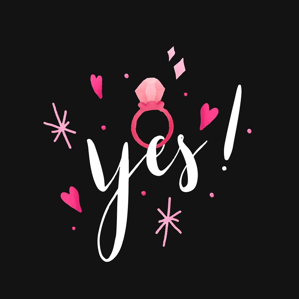 Yes I do typography vector