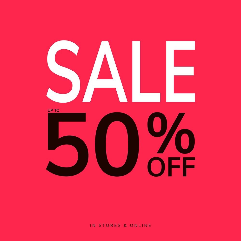 Sale promotion ad poster design | Free Vector - rawpixel