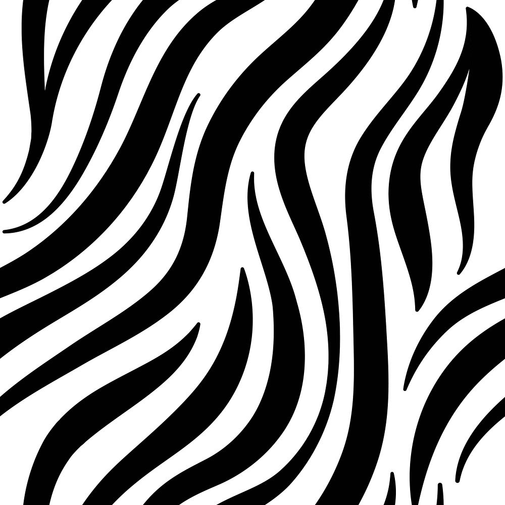 Black and white zebra print | Premium Vector - rawpixel