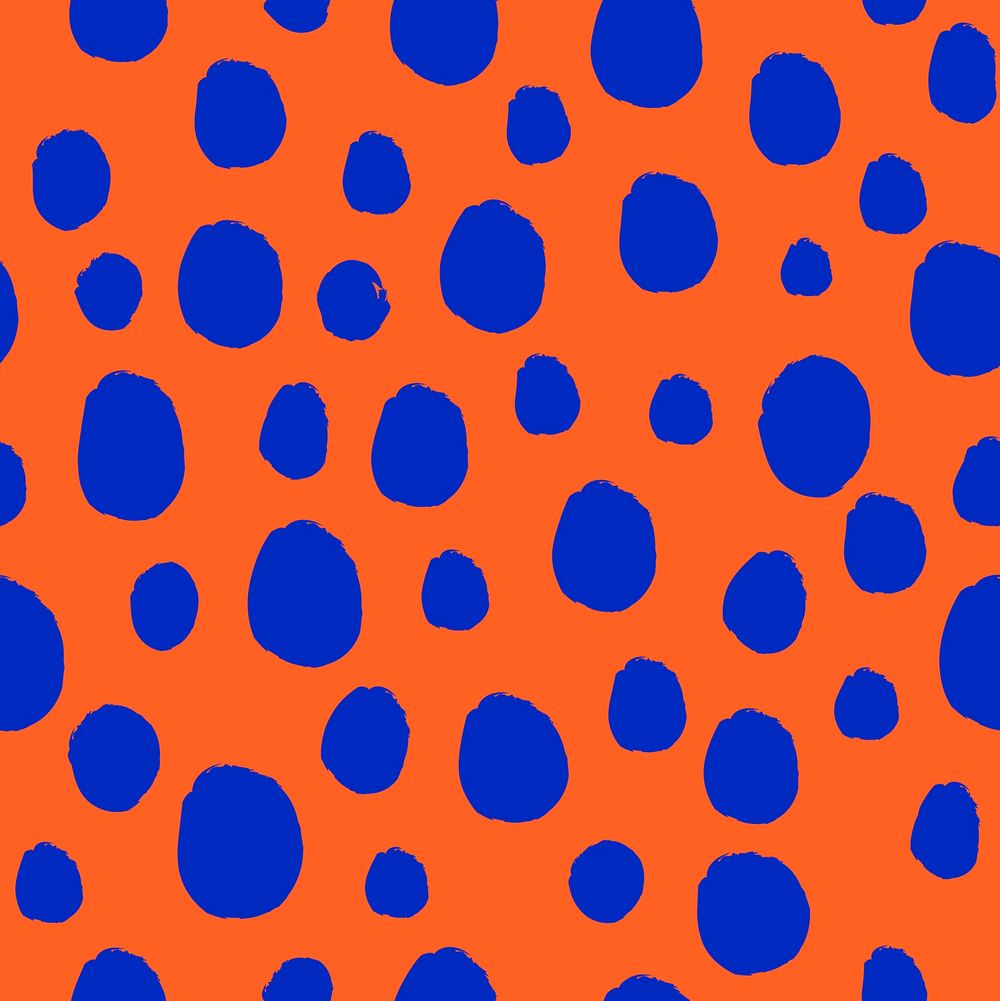 Polka dots seamless pattern vector