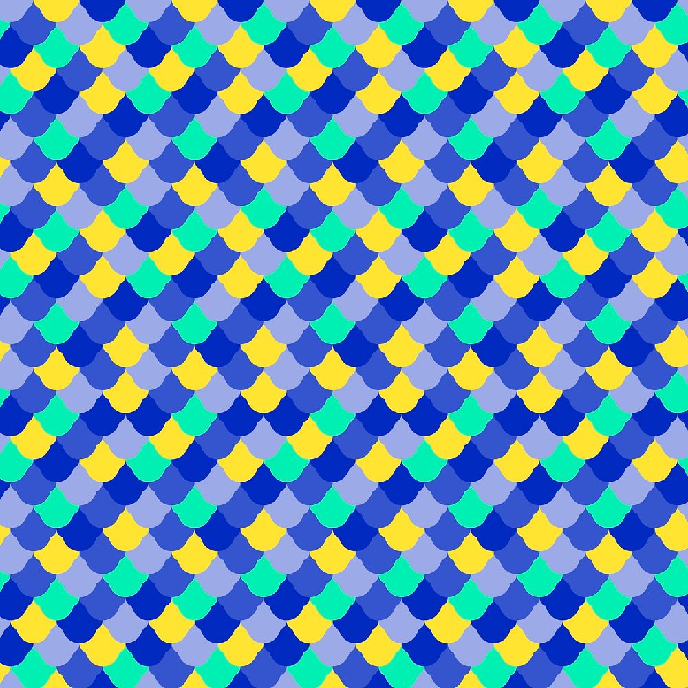 Fish skin seamless pattern vector