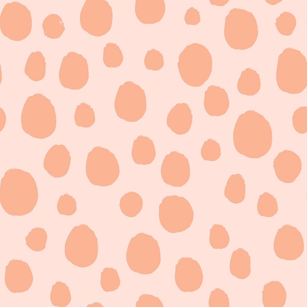 Polka dots seamless pattern vector