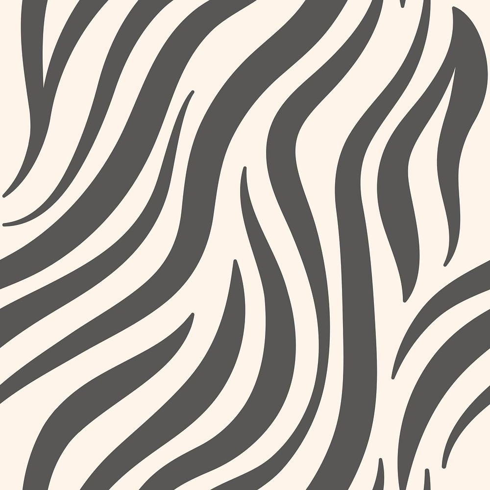 Gray zebra print pattern vector