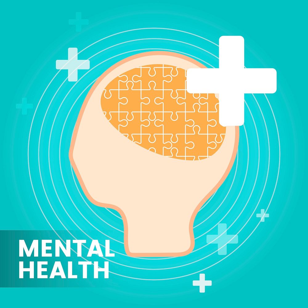 Mental health and therapy vector