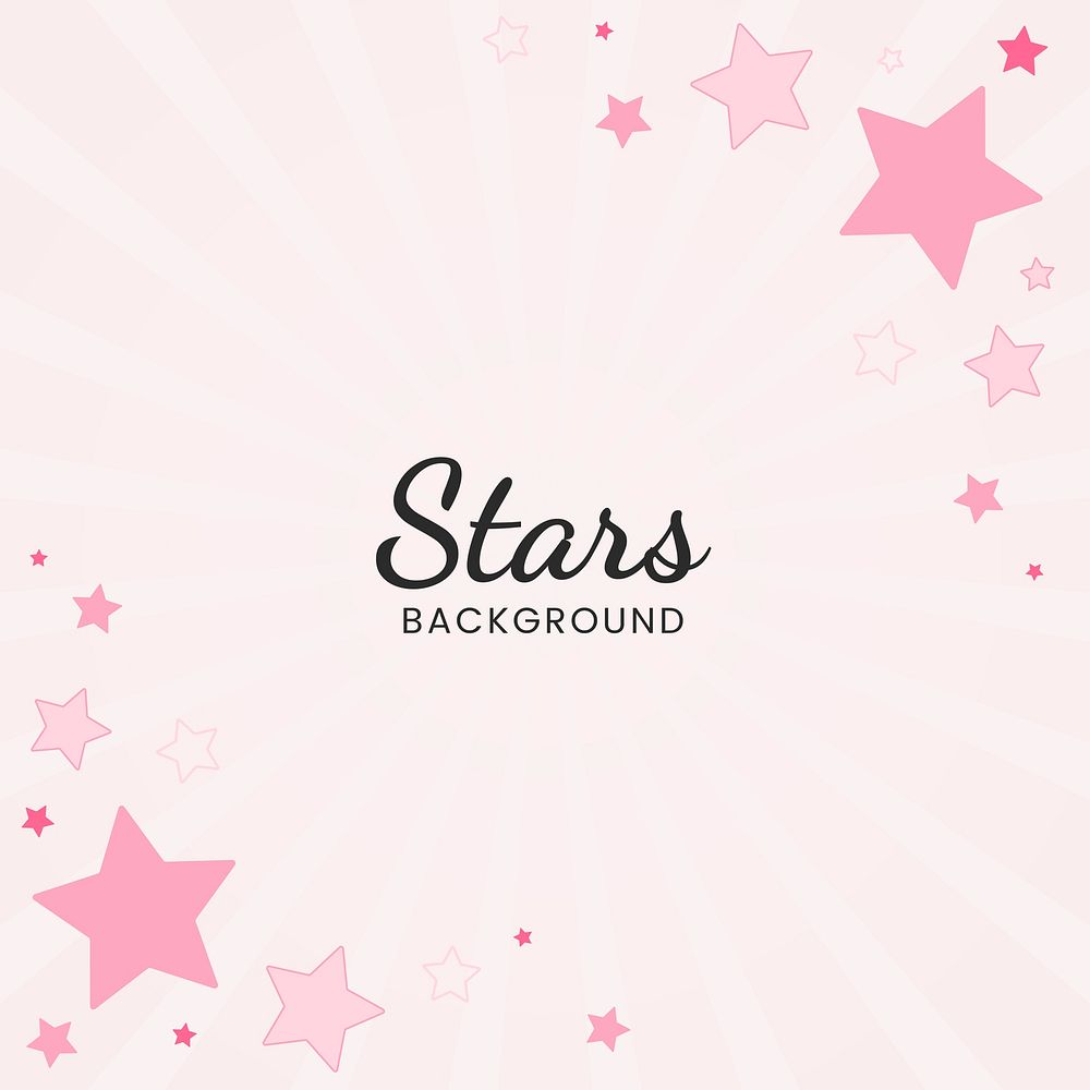 Festive stars background design vector