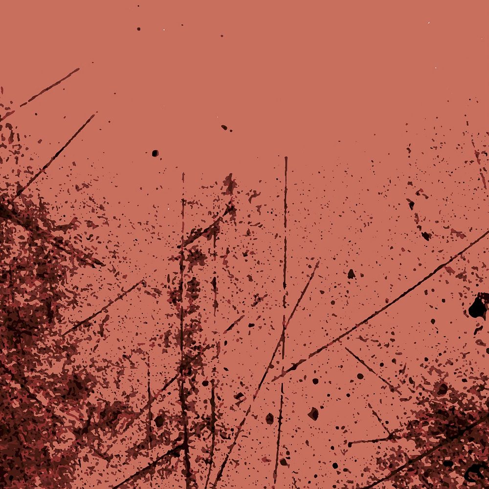Grunge deep orange distressed textured background