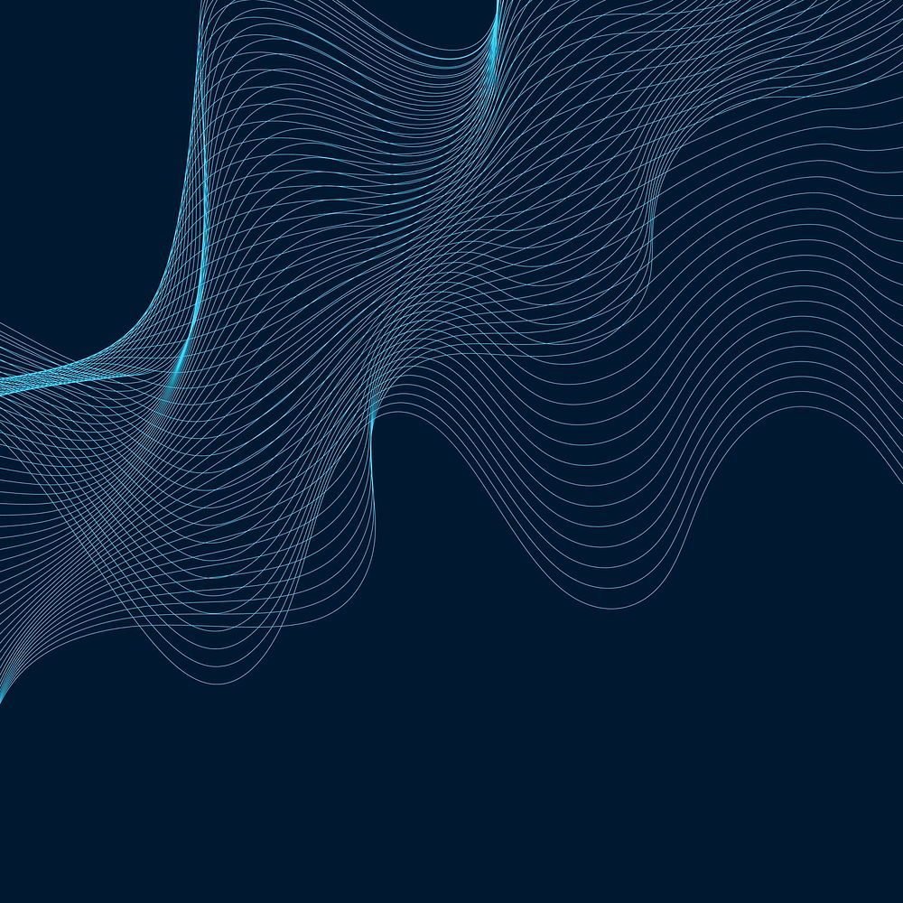 Sky blue moiré wave on space | Premium Vector - rawpixel