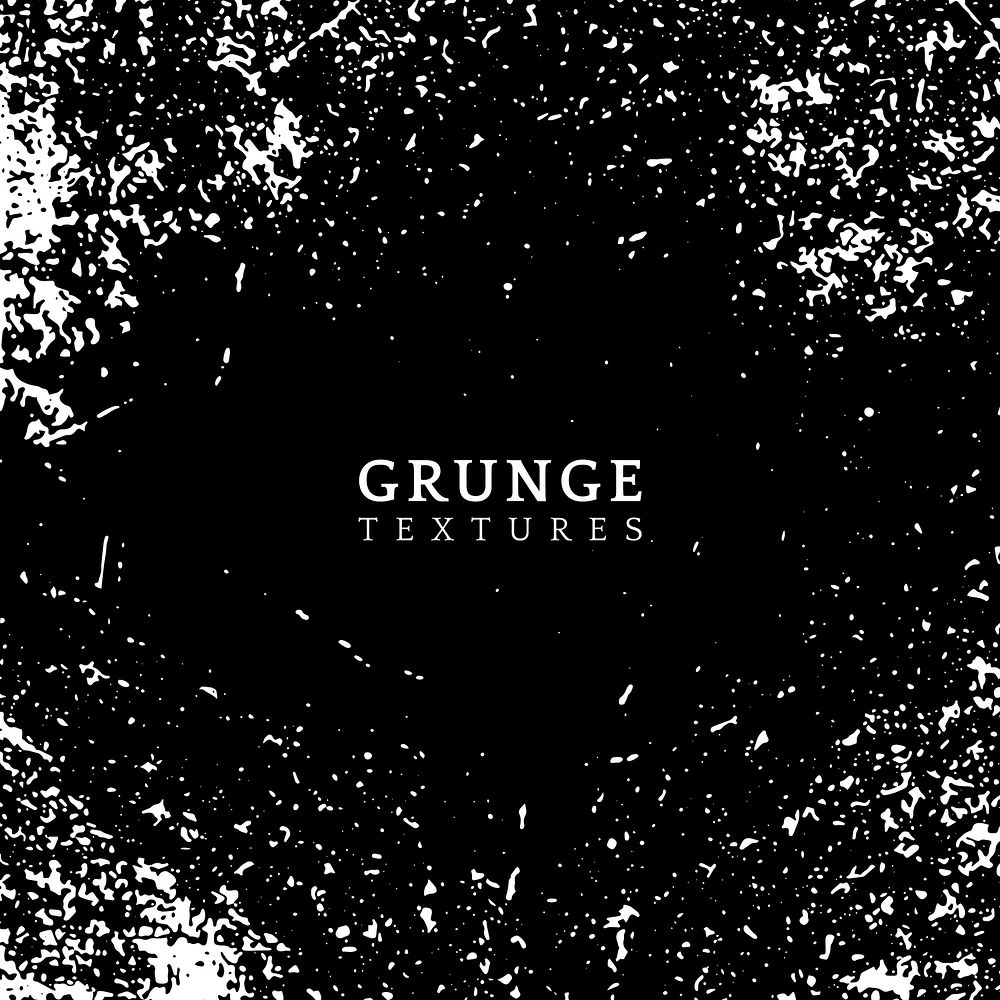 Grunge black and white distressed textured background
