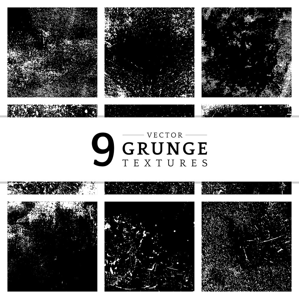 Grunge black and white distressed textured background