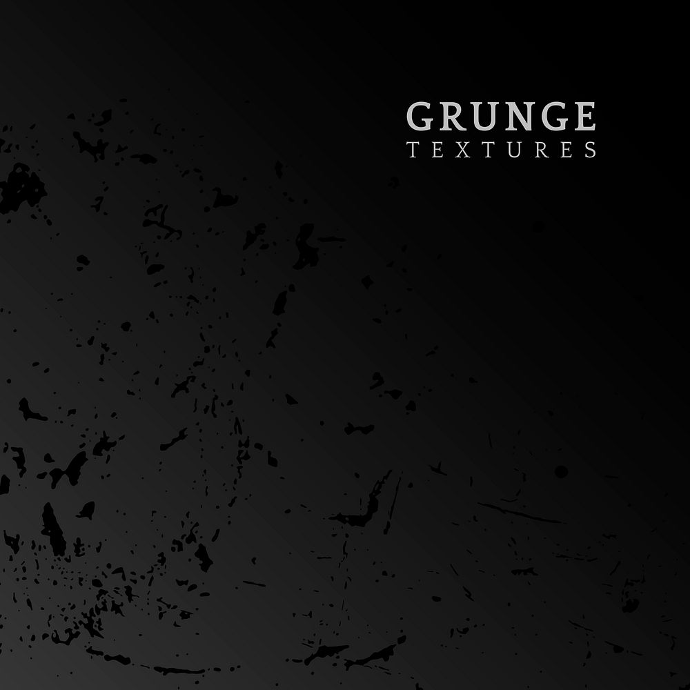 Grunge black distressed textured background