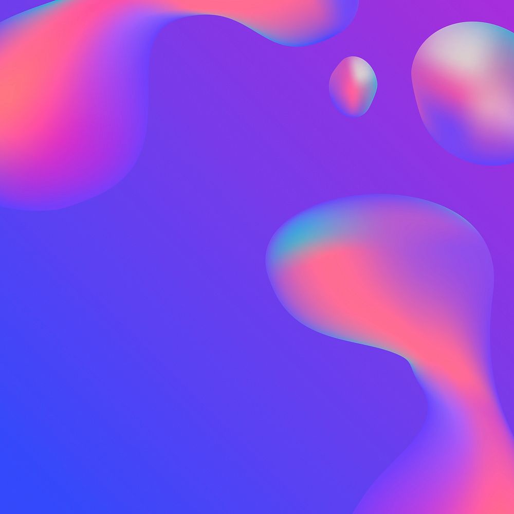 Colorful fluid gradient background vector