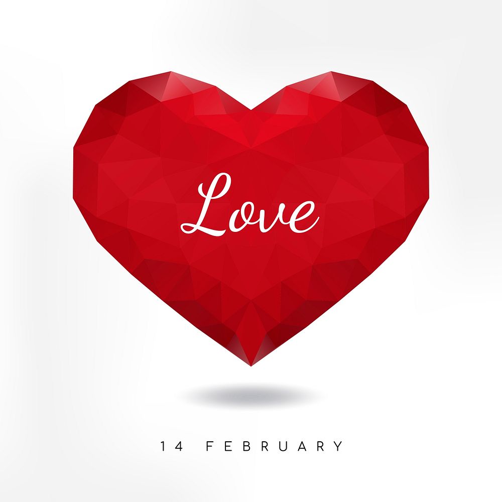 Valentine's day vector design concept