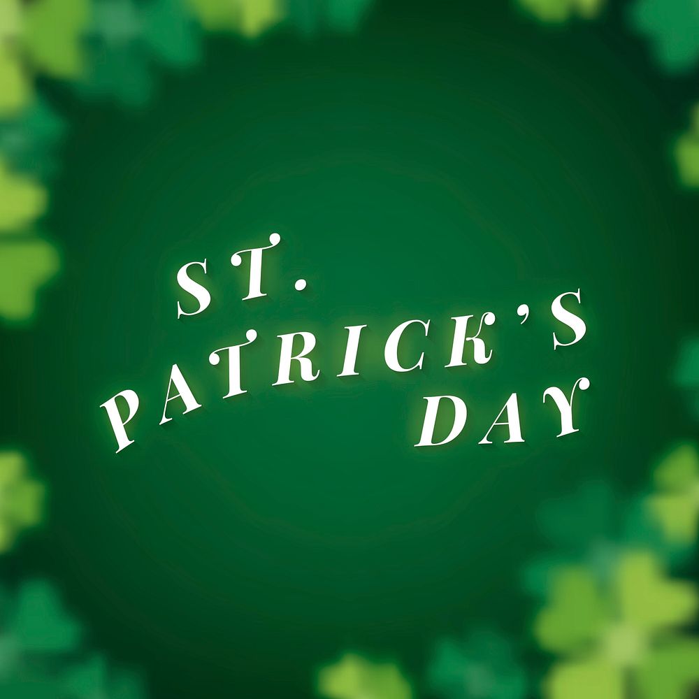 St.Patrick's Day banner vector