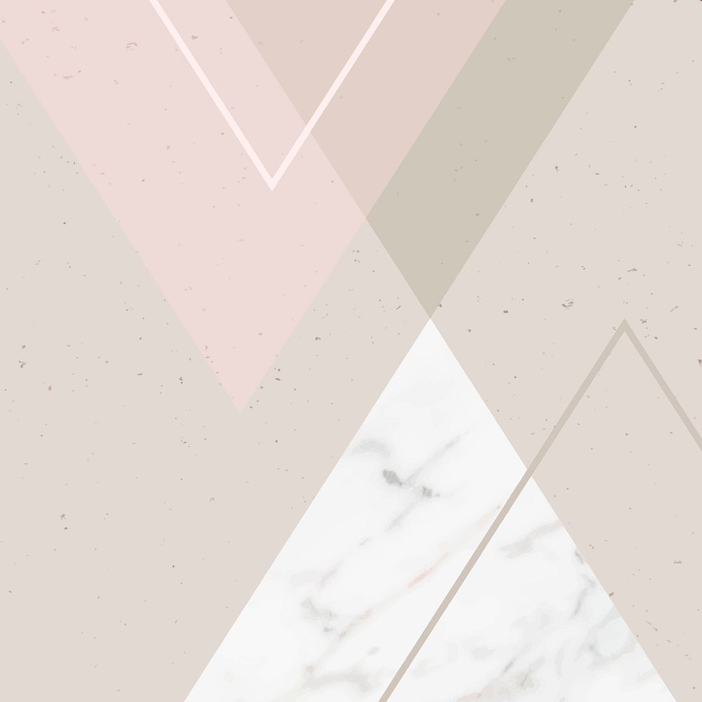 Rhombus with marble textured background vector