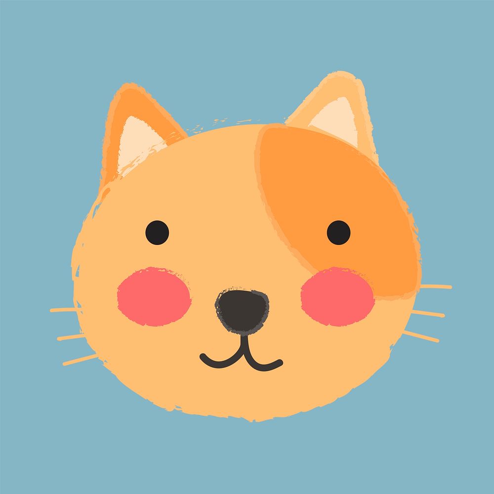 Cute illustration of a cat