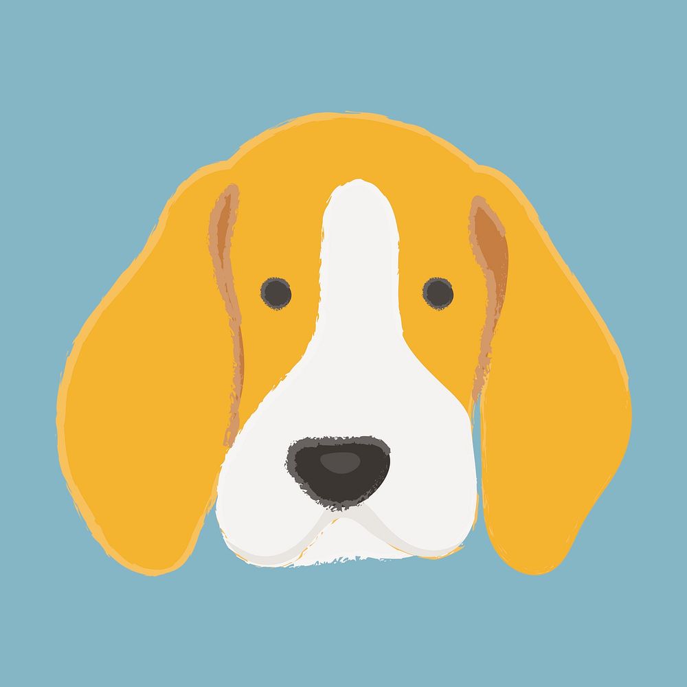 Beagle dog vector