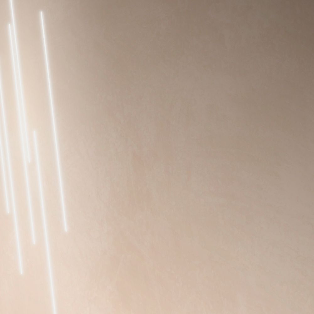 White glowing lines on beige background vector