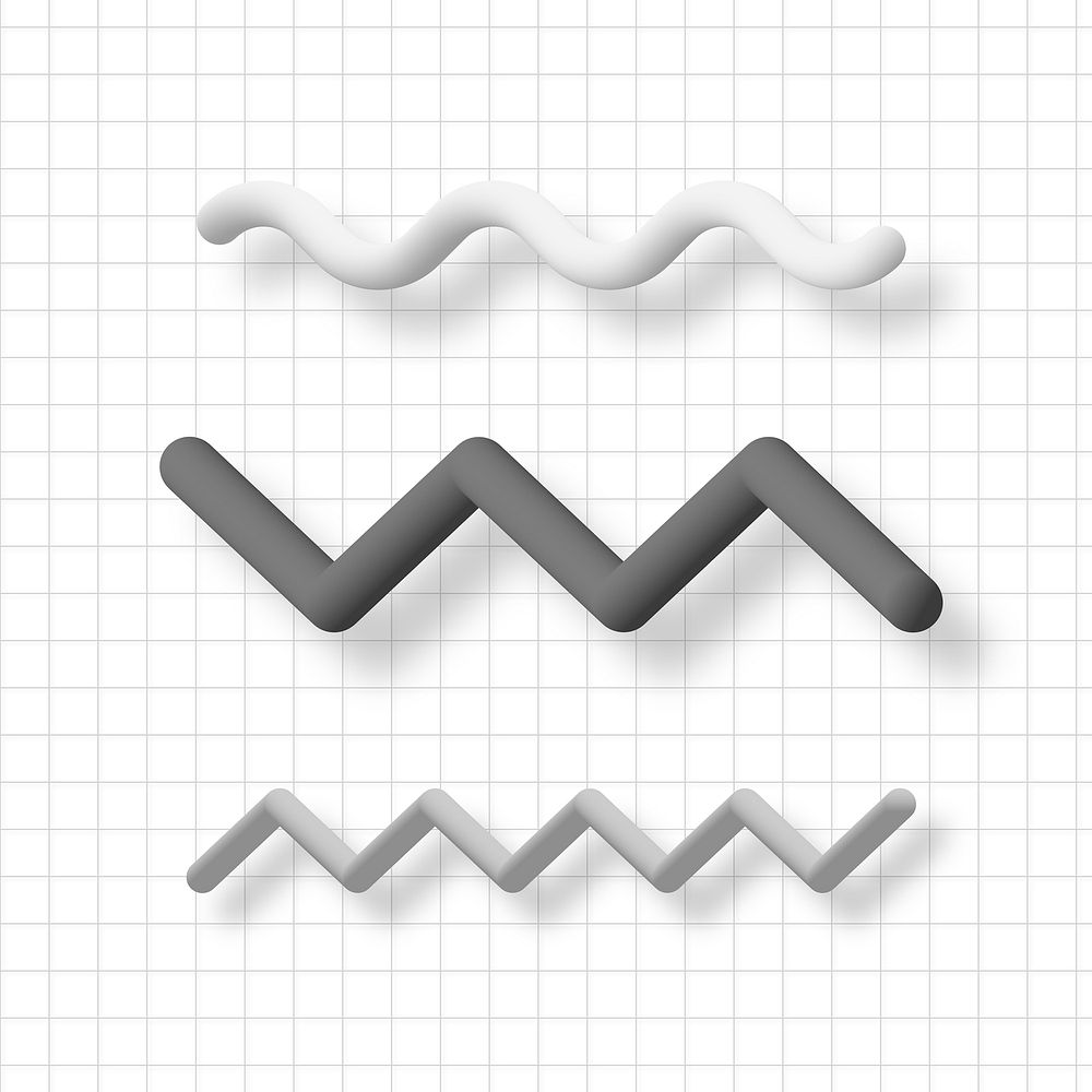 White tone zig zag lines on a grid background vector 
