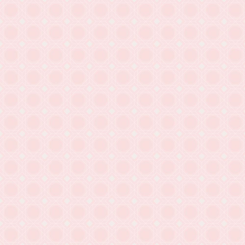 Seamless rhombus pattern on a pink background design resource vector