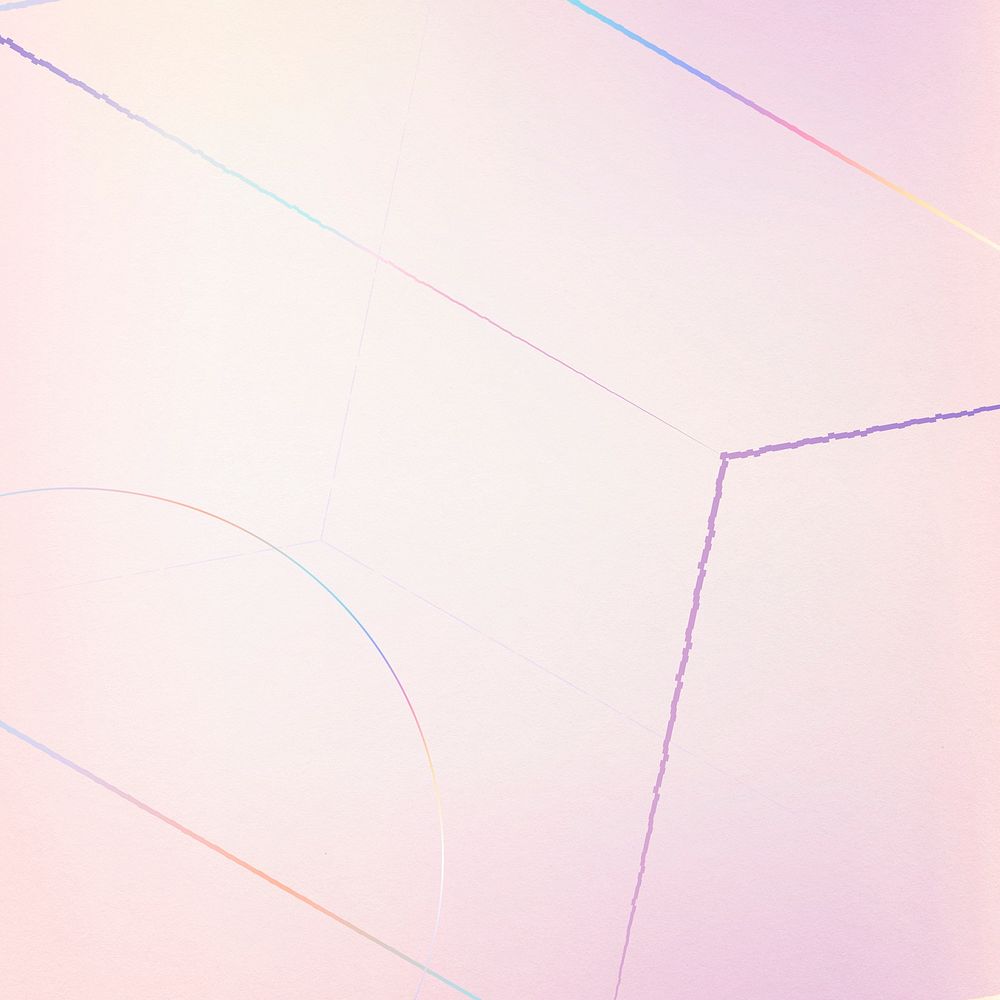Psd pink  geometric hexagonal prism
