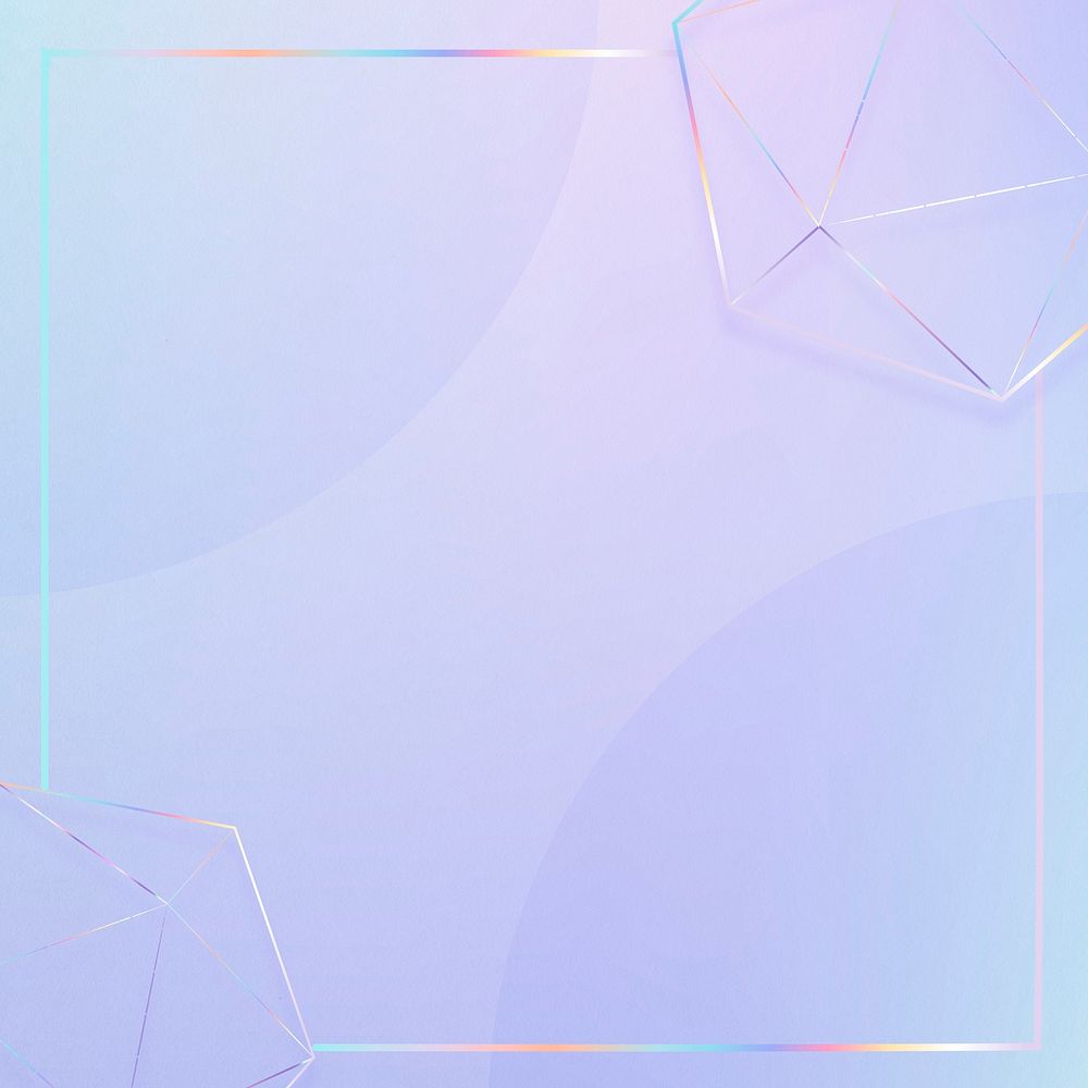 Geometric shapes psd blue pastel background