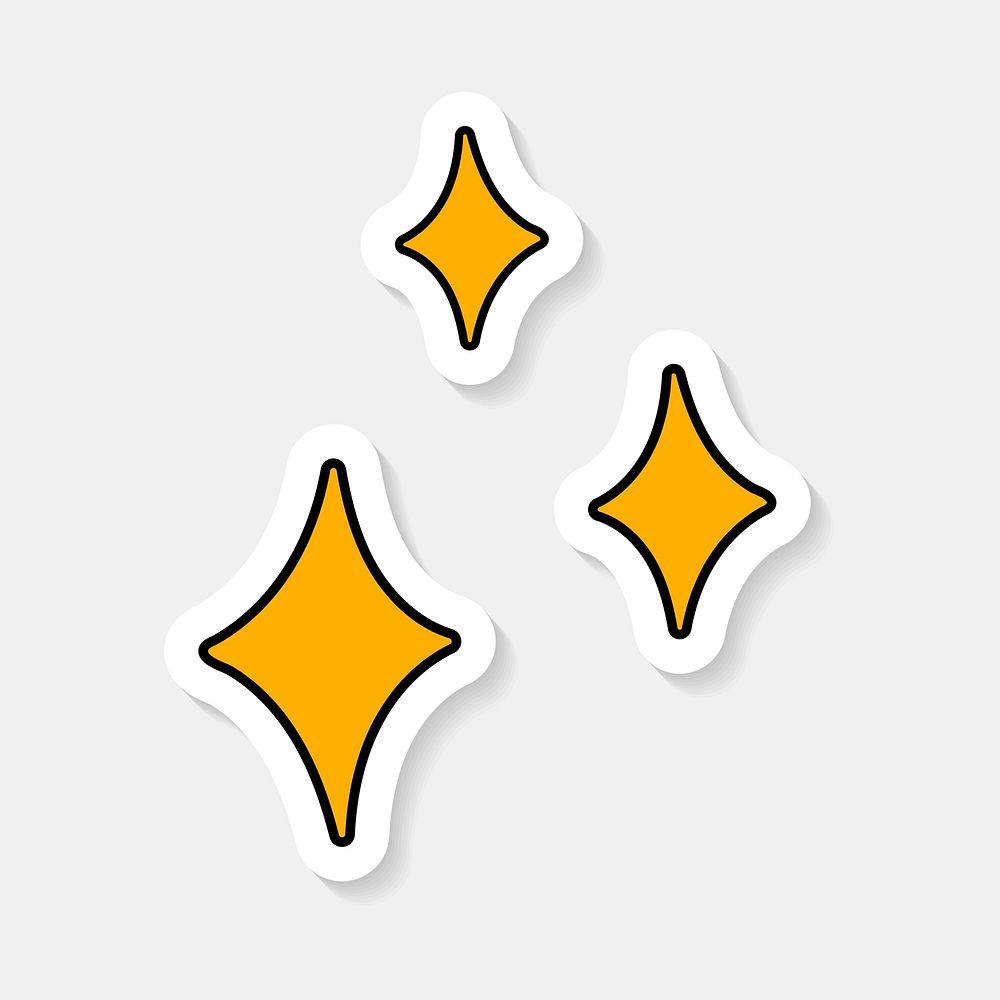 Sparkling clean icon design vector 