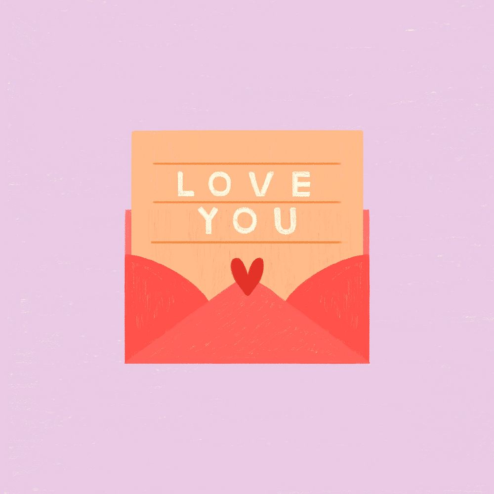 Love letter illustration