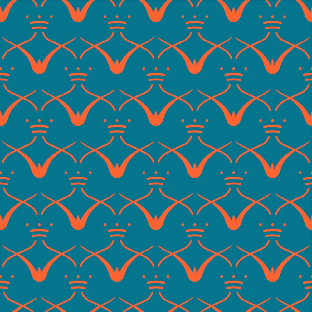 Vintage pattern inspired by The Grammar of Ornament 