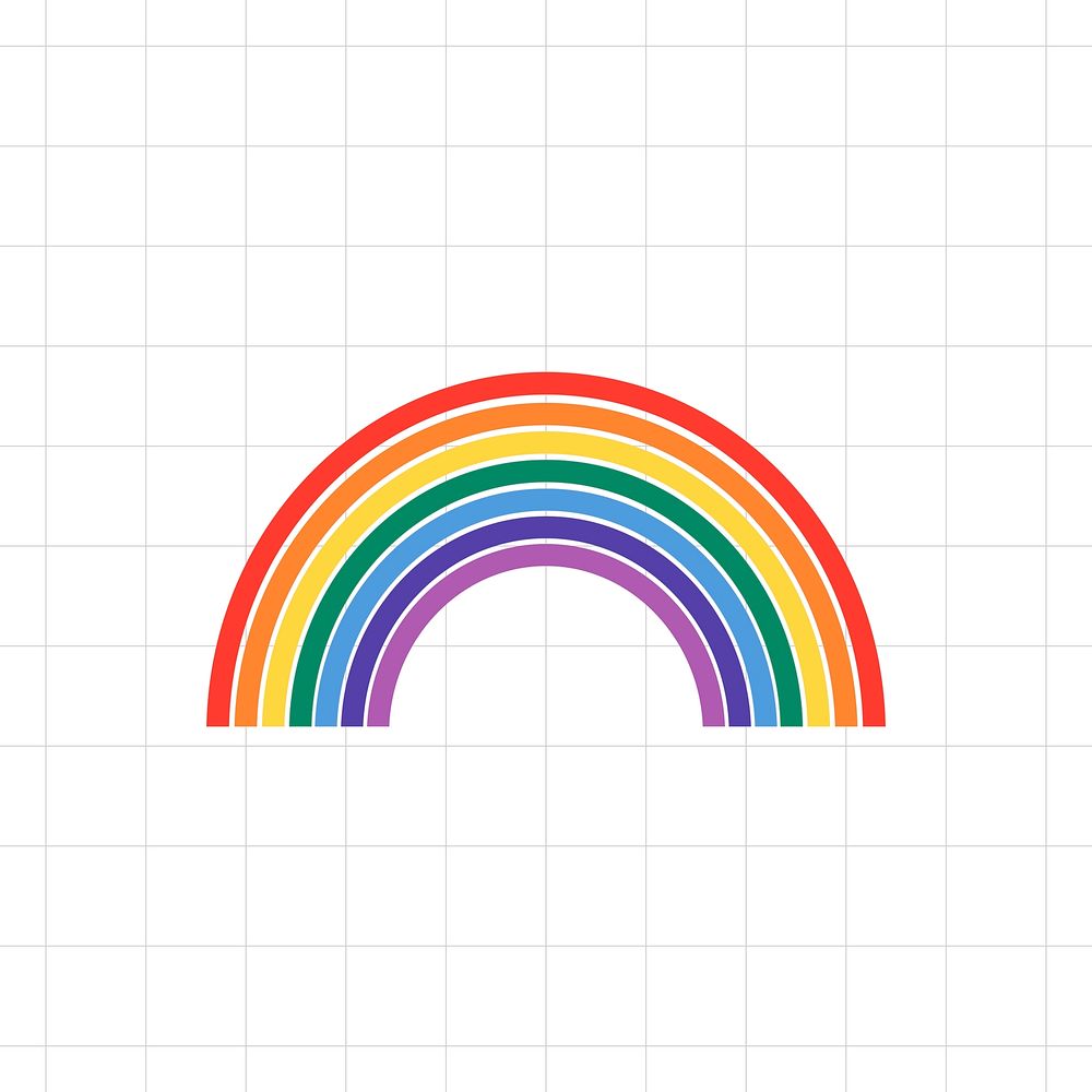 Rainbow LGBTQ pride psd background