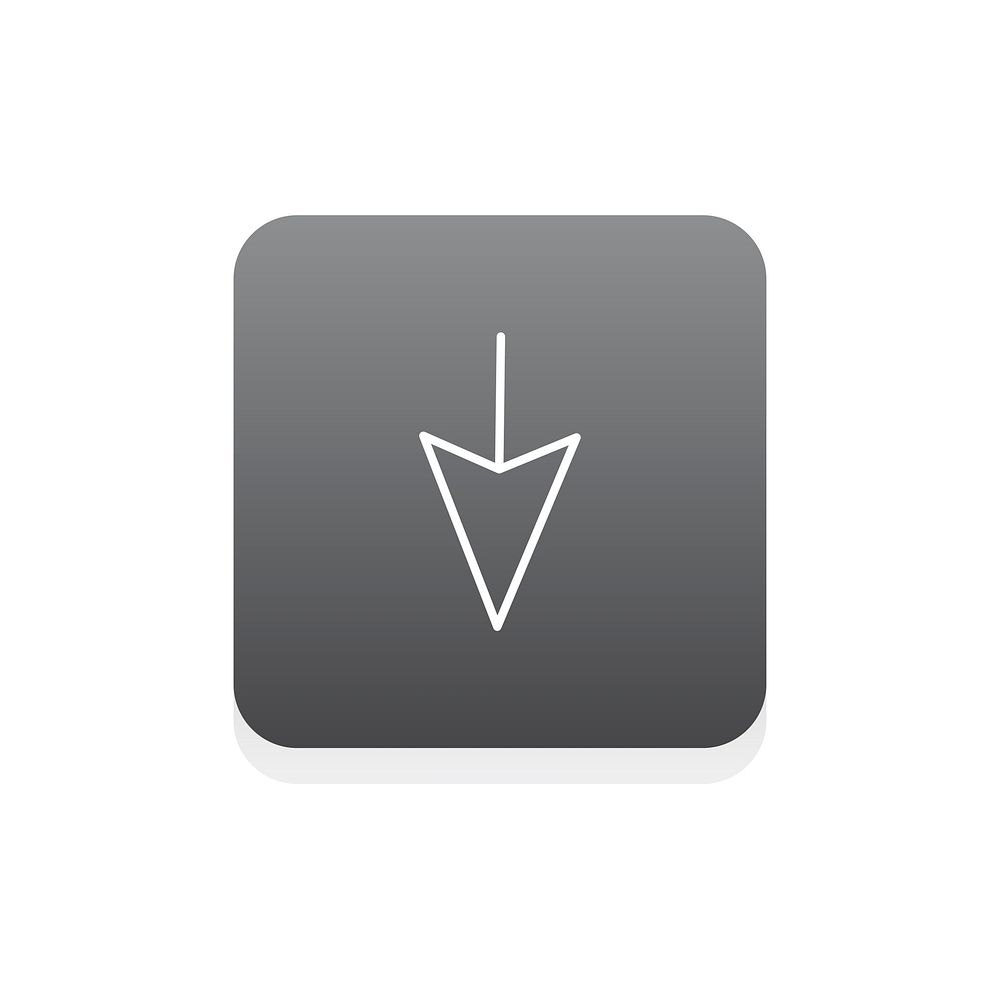 Vector of arrow icon