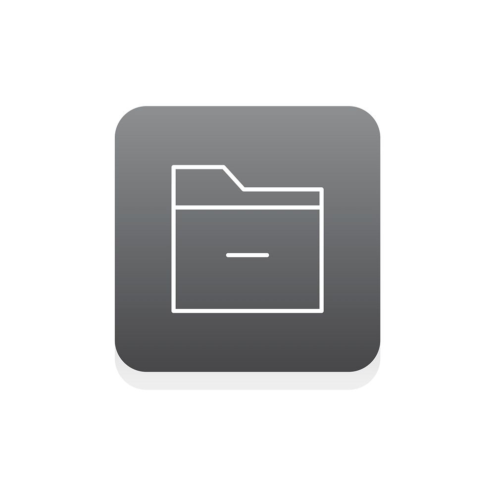 Vector of folder icon