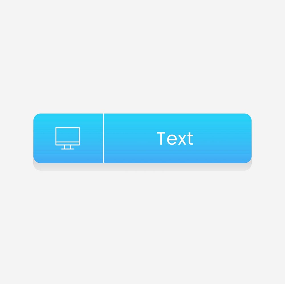 Text with a computer icon button