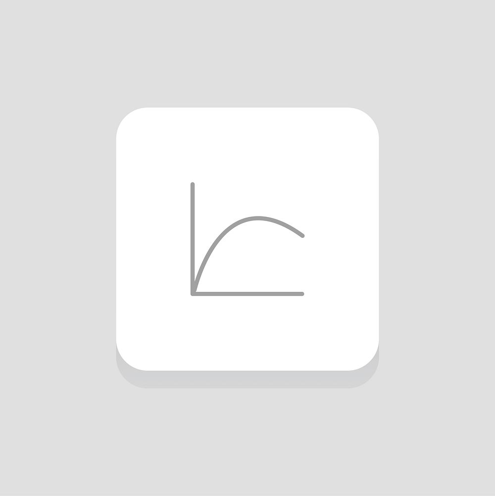 Vector of data analysis  graph icon