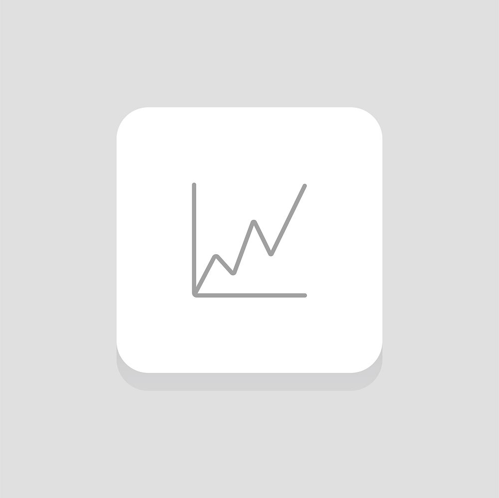 Vector of data analysis  graph icon