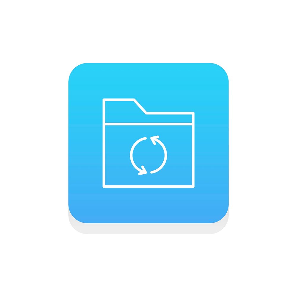 Vector of folder icon